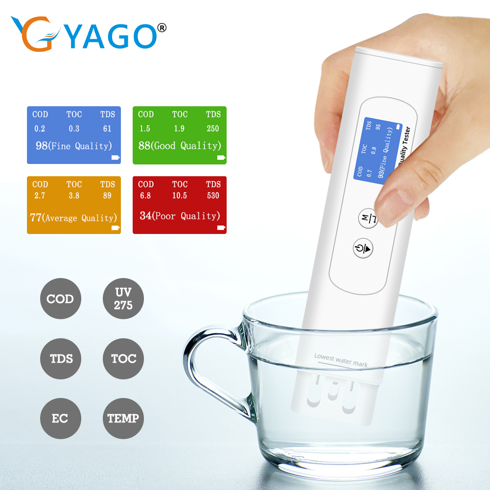 Ec Meter Digital - Water Quality Tester TDS Meter COD