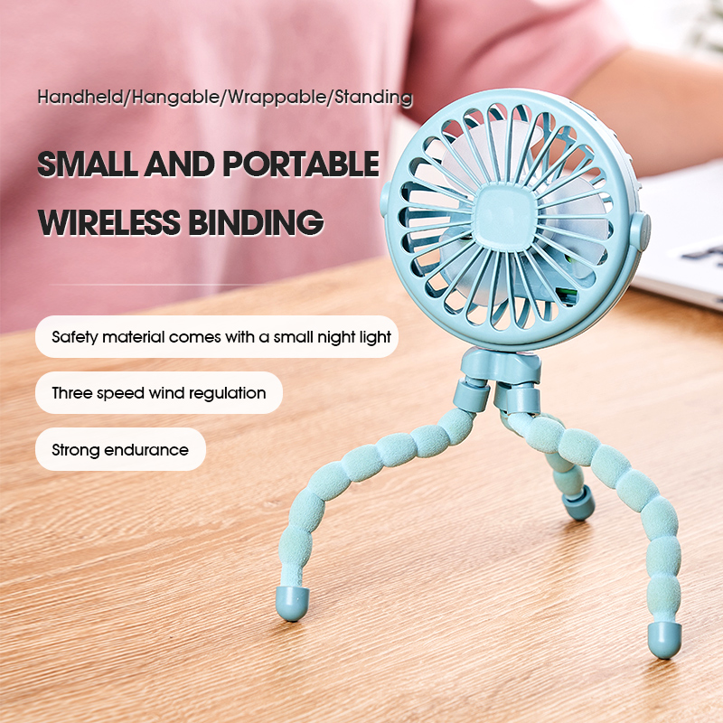 Oscillating Fan Clip - HOMEFISH Portable Baby Stroller Fan Oscillating