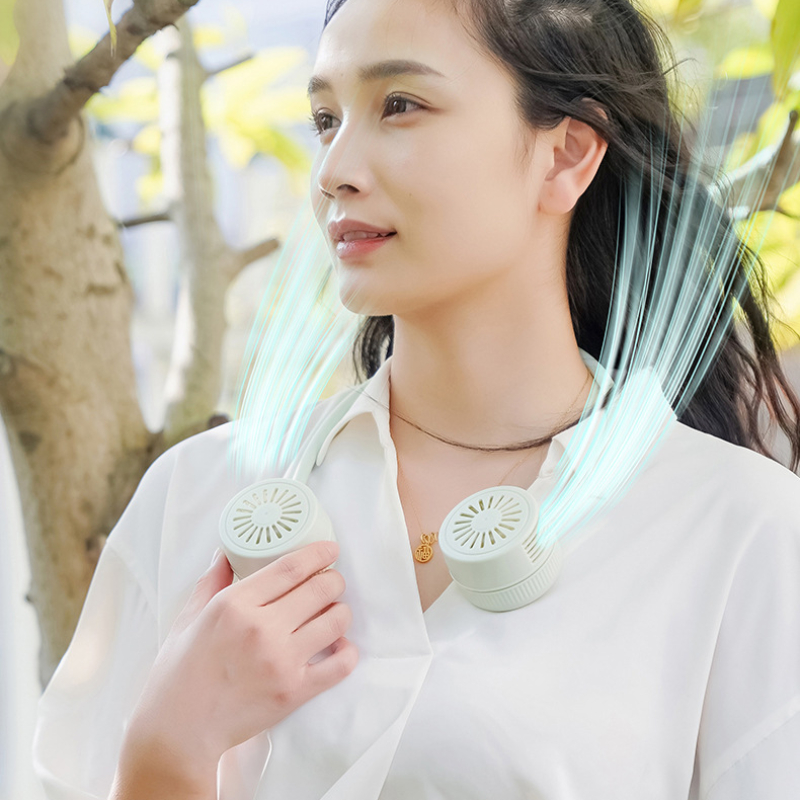 Oscillating Fan Clip - 2026 New Arrival Bladeless Neck Fan