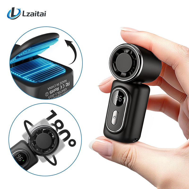 Portable Mini Fan Handheld Sma - Oscillating Fan Clip 评论和价格