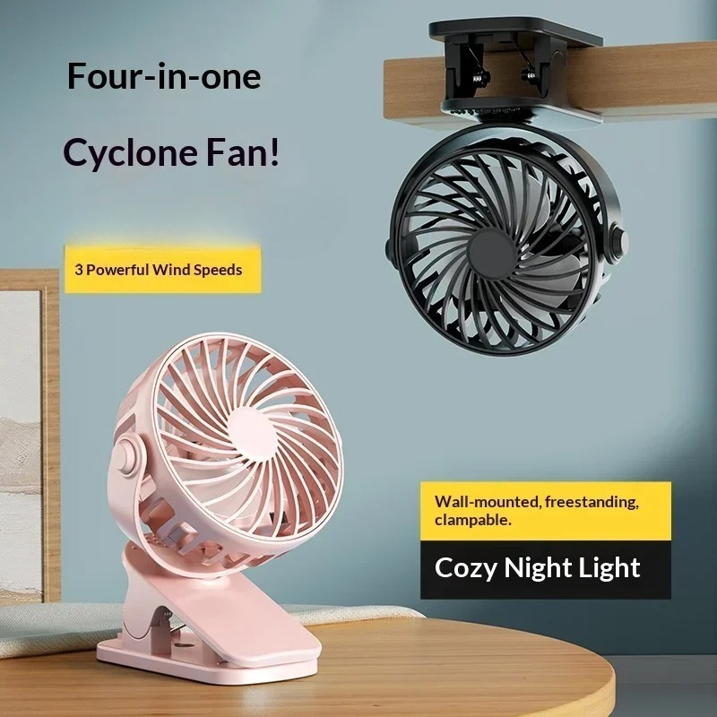 Portable Clip on Fan USB Desk  - Oscillating Fan Clip 评论和价格
