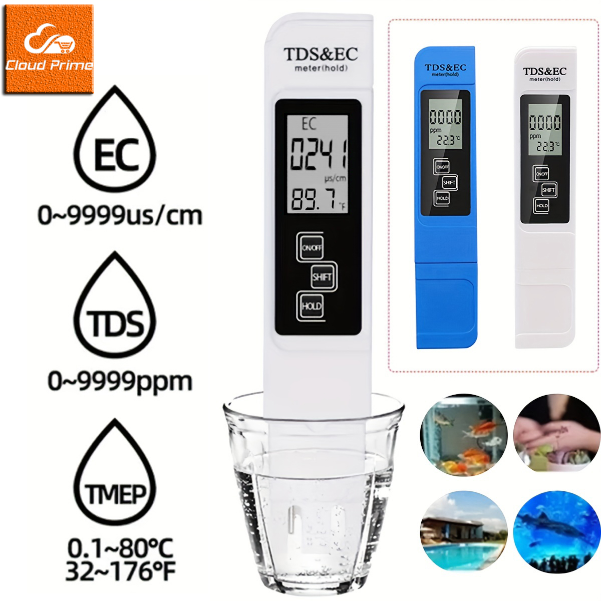 3in1 Water Quality Detection P - Ec Meter Digital 评论和价格