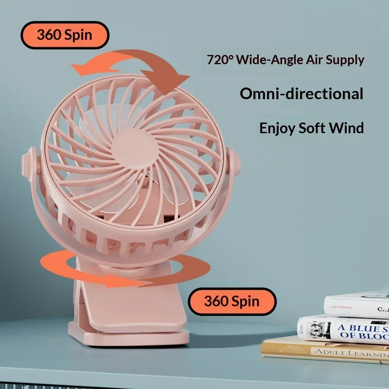 New Rechargeable Portable Rech - Oscillating Fan Clip 评论和价格