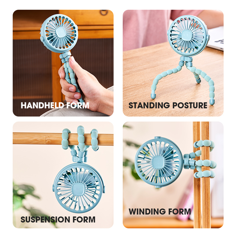 HOMEFISH Portable Baby Strolle - Oscillating Fan Clip 评论和价格