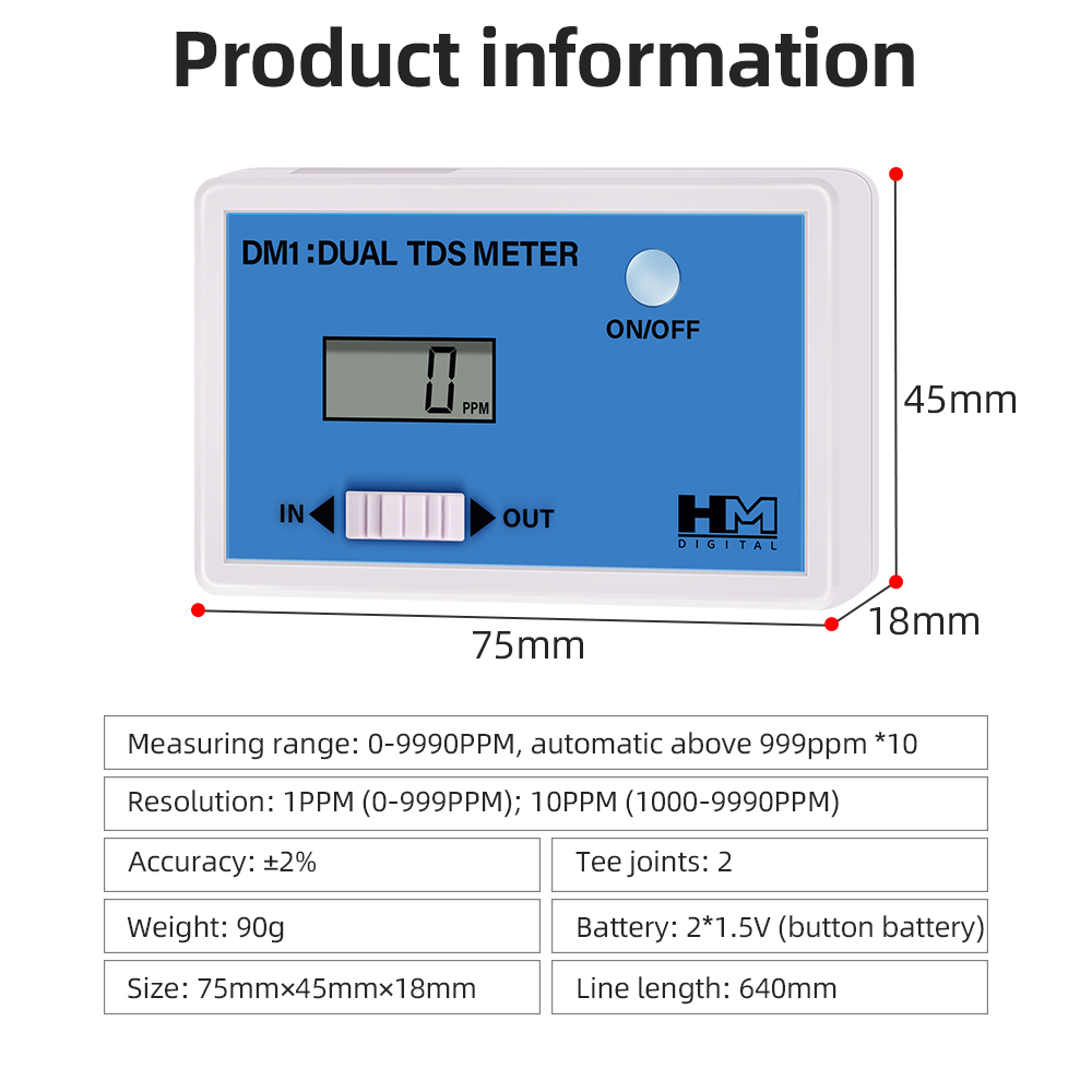Digital Water Quality Tester D - Ec Meter Digital 评论和价格