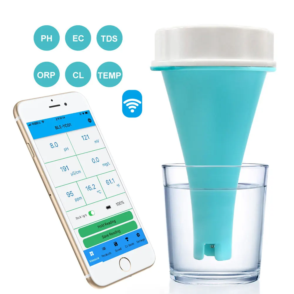 6 in 1 Water Quality Test Mete - Ec Meter Digital 评论和价格