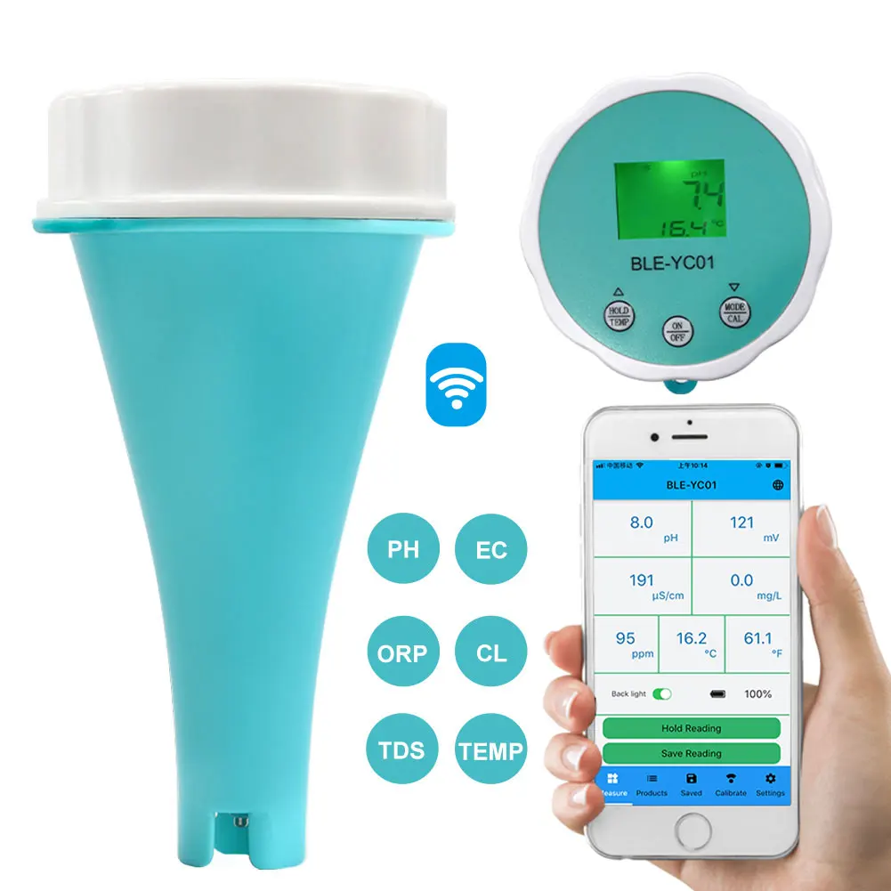 6 in 1 Water Quality Test Mete - Ec Meter Digital 评论和价格