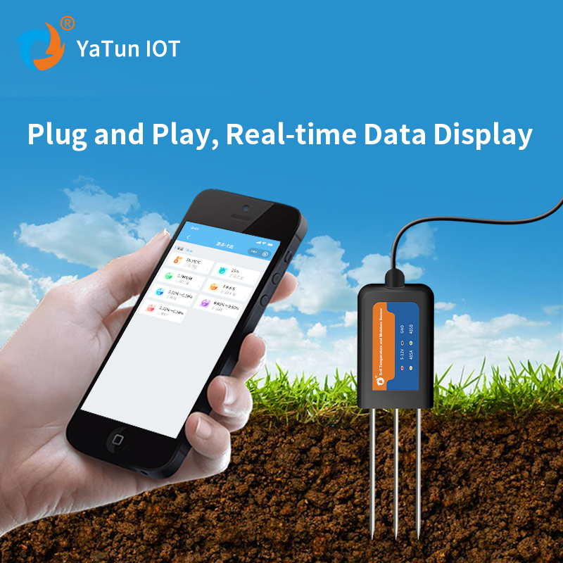 IOT 4G Farming Digital Soil Np - Ec Meter Digital 评论和价格