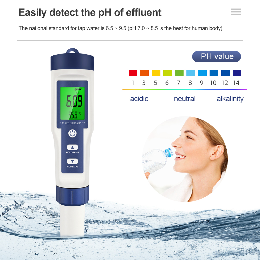 Professional Water Quality Tes - Ec Meter Digital 评论和价格