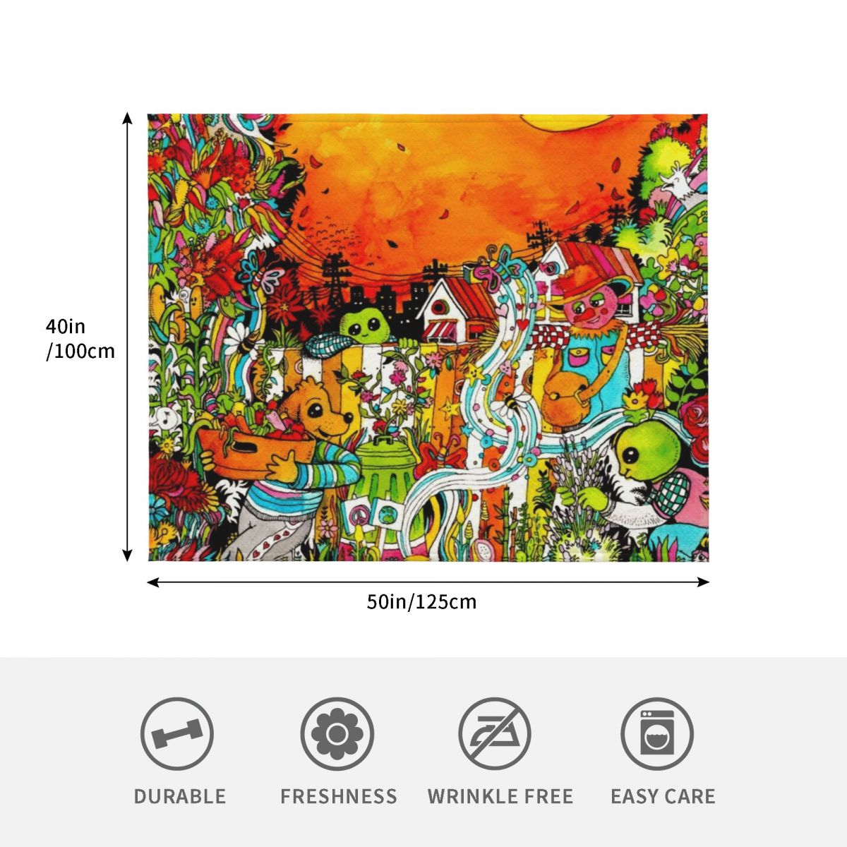 Urban Farm Time Throw Blanket  - Urban Farming Home 评论和价格