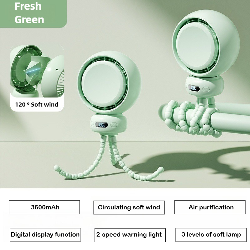 Octopus Stroller Fan - Auto-Os - Oscillating Fan Clip 评论和价格